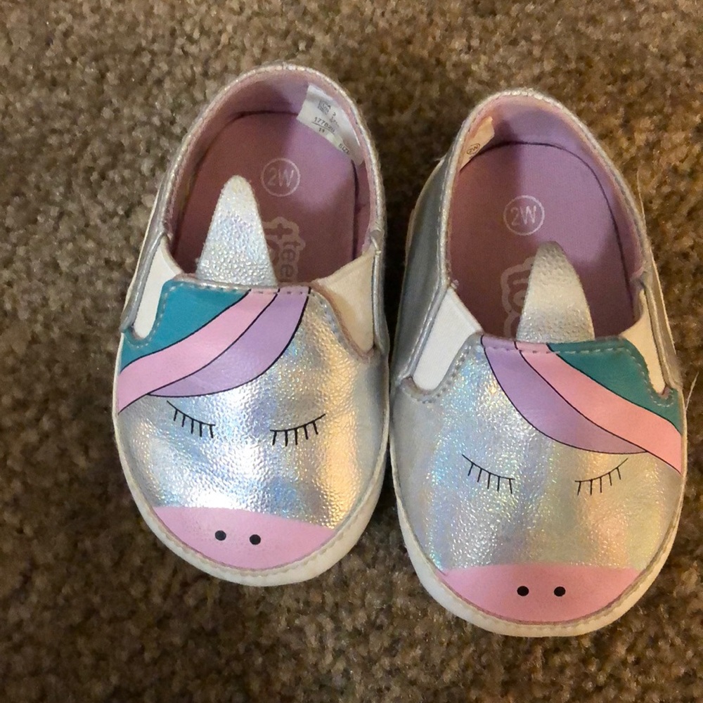 Unicorn baby shoes